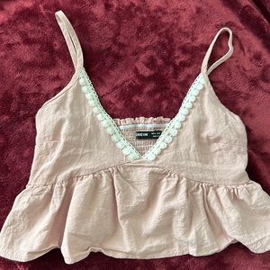 Size-Small. Color- Soft Pink.